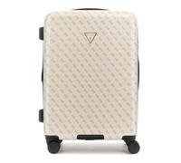 GUESS Valise crème taupe pour femme - Jesco 22 In 8-Wheeler Exp. M Dove 301535