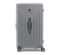 GUESS Valise gris foncé pour homme - Olbia Shell Trunk Gunmetal 317128