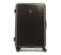 GUESS Valise Jesco 28 in 8-Wheeler Exp. Brown Logo Noir