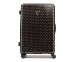 GUESS Valise Jesco 28 in 8-Wheeler Exp. Brown Logo Noir