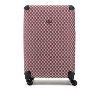 GUESS Valise rouge foncé rouge pour femme - Wilder 28 IN 8-WHEELER L Claret Logo 288269