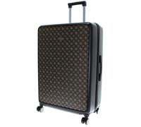 GUESS Verona Spinner Trolley L Dark Brown/Ochre