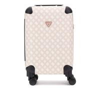 GUESS valise Wilder 18 IN 8-WHEELER Beige / White