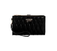 GUESS Porte-Monnaie Sac à Poignet Valla Zip Around Organizer Black Noir
