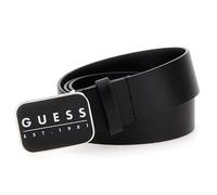 GUESS Venezia Not ADJ & NO-LEA35 Ceinture, Noir/Transparent, Large Homme