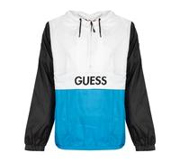 Guess - Veste Coupe-Vent à Capuche - Homme - Sport - Bleu - Taille: 2XL