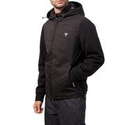 Guess Veste de sport imperméable à capuche avec fermeture éclair Noir L