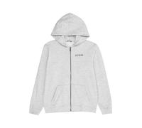 GUESS Veste de survêtement gris clair / rouge / noir, Taille 128