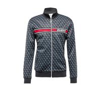 GUESS Veste de survêtement 'KORBIN' rouge / noir / blanc, Taille XL