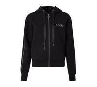 Guess - Felpa Cappuccio Scuba - Femme - Sweatshirts et sweats à capuche - Noir - Taille: 40 FR