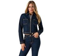 GUESS Veste en jean, Bleu denim, XL