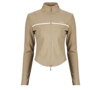 Guess Veste JASMINE FULL ZIP SWEATSHIRT in Beige EU L