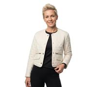 Guess - Edith Short Jacket - Femme - Vestes - Beige - Taille: 42 FR