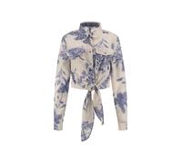 GUESS Veste mi-saison 'Adlaide' beige / bleu, Taille M