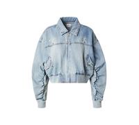 GUESS Veste mi-saison 'ANNA' bleu denim / gris / blanc, Taille XXL