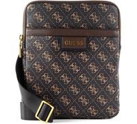 GUESS Vezzola Crossbody Flat Bag Dark Brown [119867] - sac à épaule bandoulière sacoche