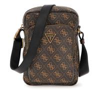GUESS Sac à bandoulière 'MILANO XBODY W FRONT POCKET' brun foncé / or, Taille One Size