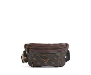Guess Vezzola Eco Sac banane marron, synthétique, homme
