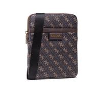 Guess Vezzola Sac bandoulière en textile Marron foncé