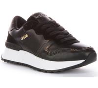 Guess Vinsa Basse Logo Femme Trainer Noir Blanc Taille 3 - 8