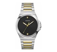 GUESS Montre à affichage analogique 'Dress' or / noir / argent, Taille One Size