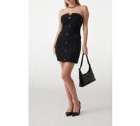 GUESS Vittoria Bustier Dre Jet Black A996 Taille: 46 | Robes Mini Outlet | Femme | Le Noir