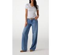 GUESS Vn Ss Light Basic Te Nimbus Blue Taille: XS | Chemises Outlet | Femme | Bleu