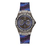 Guess W1053L8 Limelight gris noir bleu violet bracelet silicone Montre femme NOUVELLE