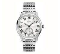 Guess W1078G1 Cambridge Homme Montre Silver Analogique Métal Nouveau