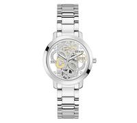 Guess, Montre, Quattro Clear, Argent, (Montre analogique, 36 mm)