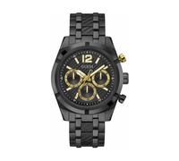 Guess Montre pour homme Résistance GW0714G4 44 mm 5 ATM Acier inoxydable Noir