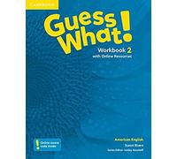 Guess What! American English Level 2 Workbook With Online Resources