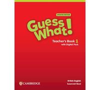 Guess What! British English Level 1 Teacher's Book with Digital Pack Updated