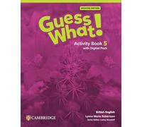 Guess What! British English Level 5 Activity Book with Digital Pack Updated
