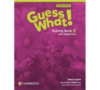 Guess What! Anglais britannique Niveau 5 – Cahier d'activités avec pack numérique – Mise à jour