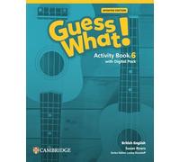 Guess What! British English Level 6 Activity Book with Digital Pack Updated