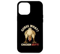 Guess What Chicken Butt Meme Funny Chicken Farmer Coque pour iPhone 12 Pro Max