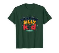 Guess What Chicken Butt Professional Silly Kid Humour T-Shirt, Homme, Vert Forêt, XXL