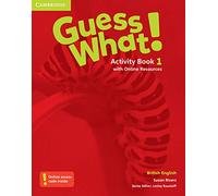 Susan Rivers Aa Vv – Guess What! Level 1 – Cahier d'activités avec ressources en ligne