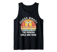 Guess What? Mimosa Girls are Here - Rétro Brunch Party Squad Débardeur