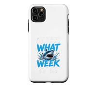 Guess What Week it is - Cool Cartoon Shark Graphic Coque pour iPhone 11 Pro Max