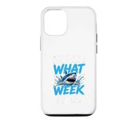 Guess What Week it is - Cool Cartoon Shark Graphic Coque pour iPhone 12/12 Pro