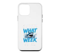 Guess What Week it is - Cool Cartoon Shark Graphic Coque pour iPhone 12 Mini