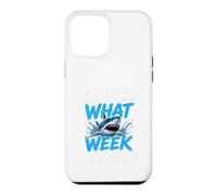 Guess What Week it is - Cool Cartoon Shark Graphic Coque pour iPhone 12 Pro Max