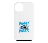 Guess What Week it is - Cool Cartoon Shark Graphic Coque pour iPhone 13