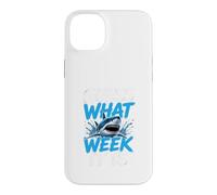 Guess What Week it is - Cool Cartoon Shark Graphic Coque pour iPhone 14 Plus