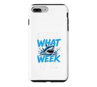 Guess What Week it is - Cool Cartoon Shark Graphic Coque pour iPhone 7 Plus/8 Plus