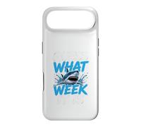 Guess What Week it is - Cool Cartoon Shark Graphic Coque pour iPhone Air