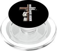 Guess Who s Back Again Jesus Good Friday Easter Day PopSockets PopGrip pour MagSafe