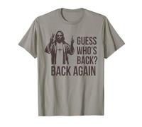 Guess Who's Back Again Happy Easter Jesus Christian T-Shirt